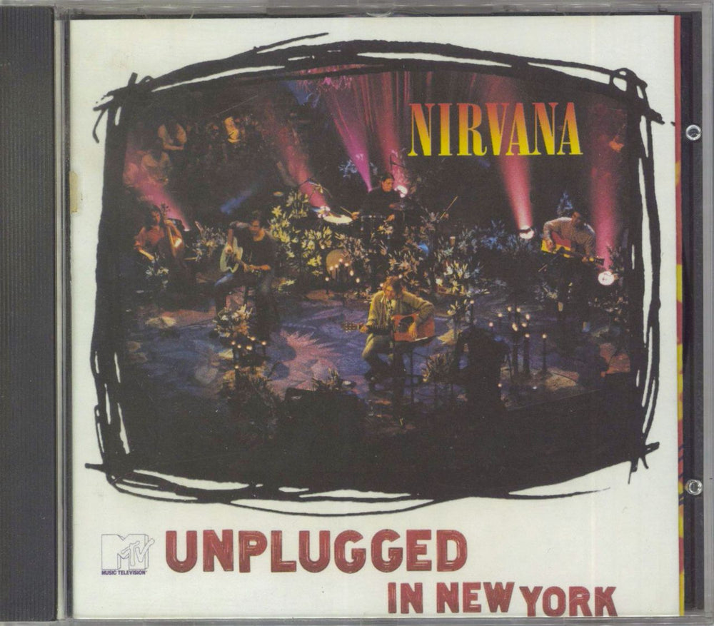 Nirvana (US) Unplugged In New York UK CD album (CDLP) GED24727