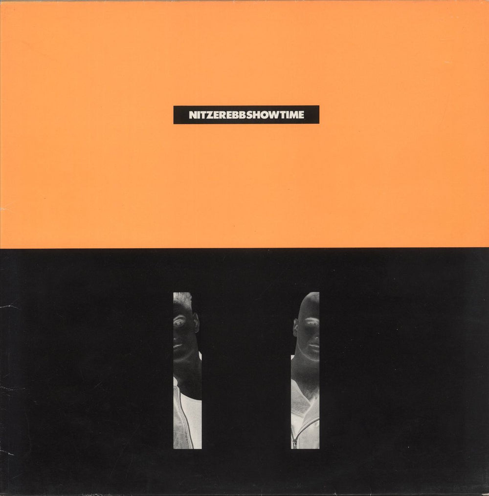 Nitzer Ebb Showtime UK vinyl LP album (LP record) STUMM72
