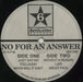 No For An Answer You Laugh EP - 2nd US 7" vinyl single (7 inch record / 45) NXB07YO851824