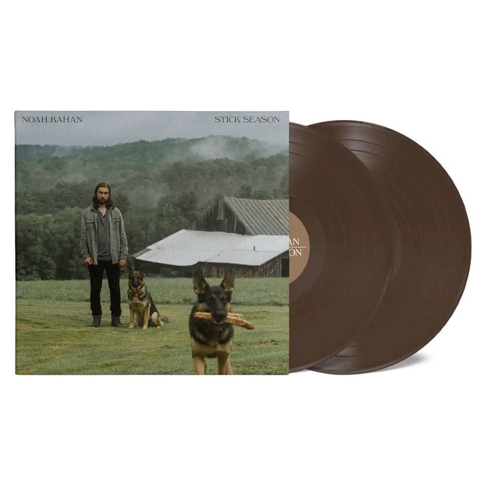 Noah Kahan Stick Season - Chestnut Brown Vinyl - Sealed UK 2-LP vinyl record set (Double LP Album) 6504921