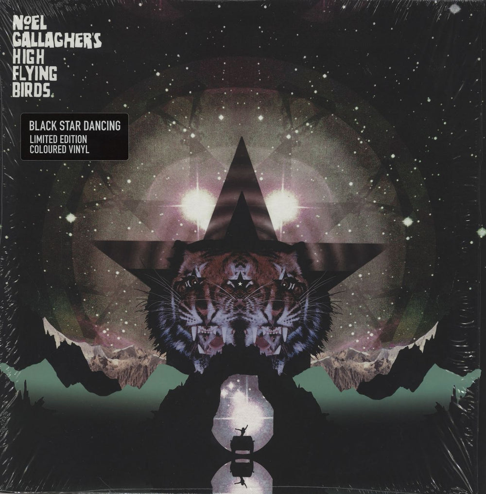 Noel Gallagher Black Star Dancing - Pink Vinyl UK 12" vinyl single (12 inch record / Maxi-single) JDNC46TC