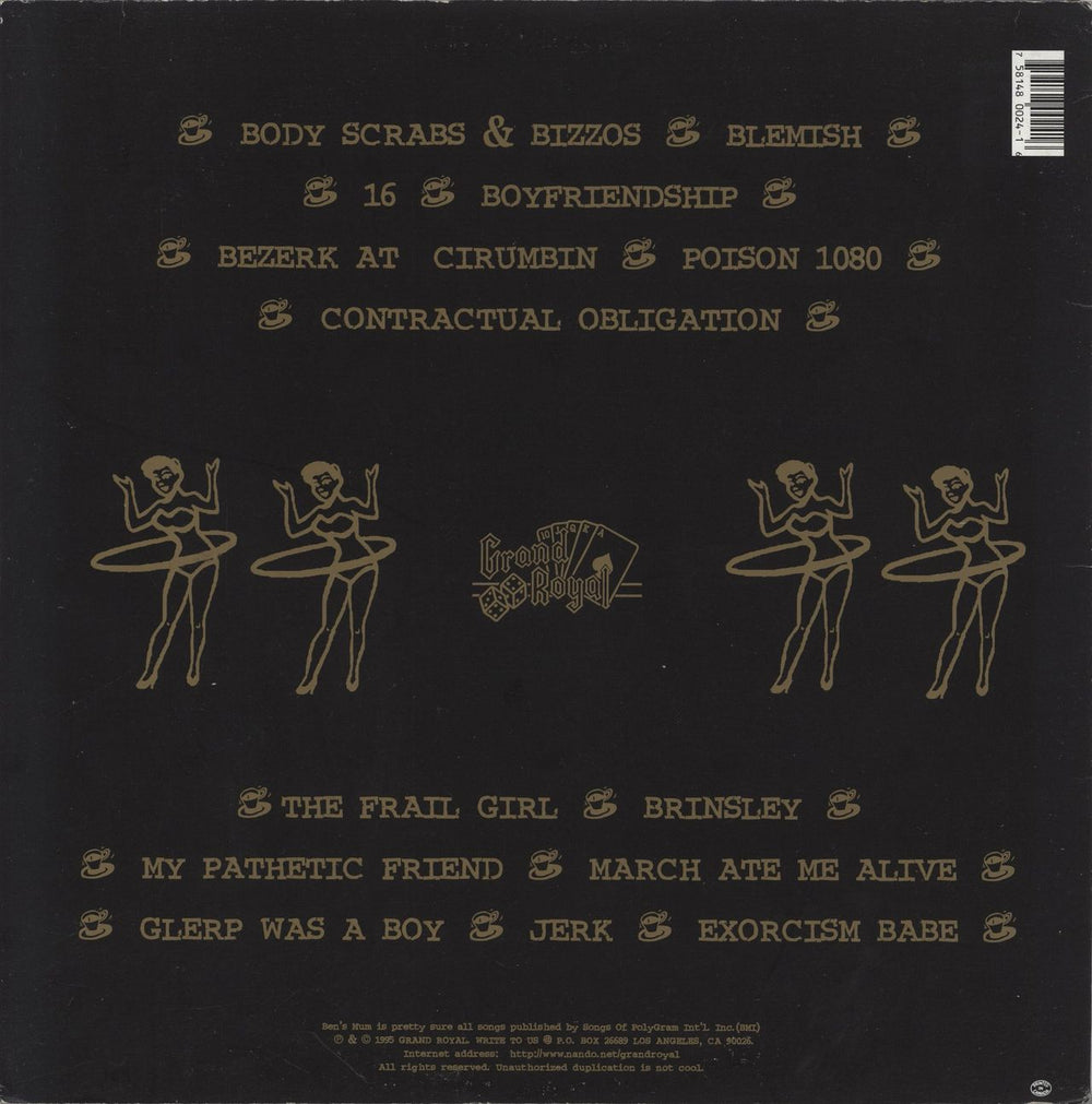 Noise Addict Meet The Real You US vinyl LP album (LP record) 758148002416