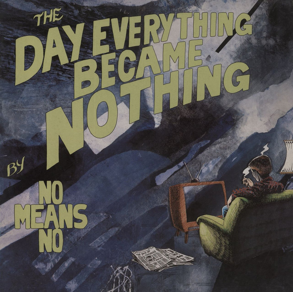 Nomeansno The Day Everything Became Nothing US 12" vinyl single (12 inch record / Maxi-single) VIRUS62