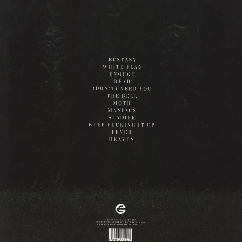 Normandie White Flag - Green & Black Marbled Vinyl UK vinyl LP album (LP record) 192562795231