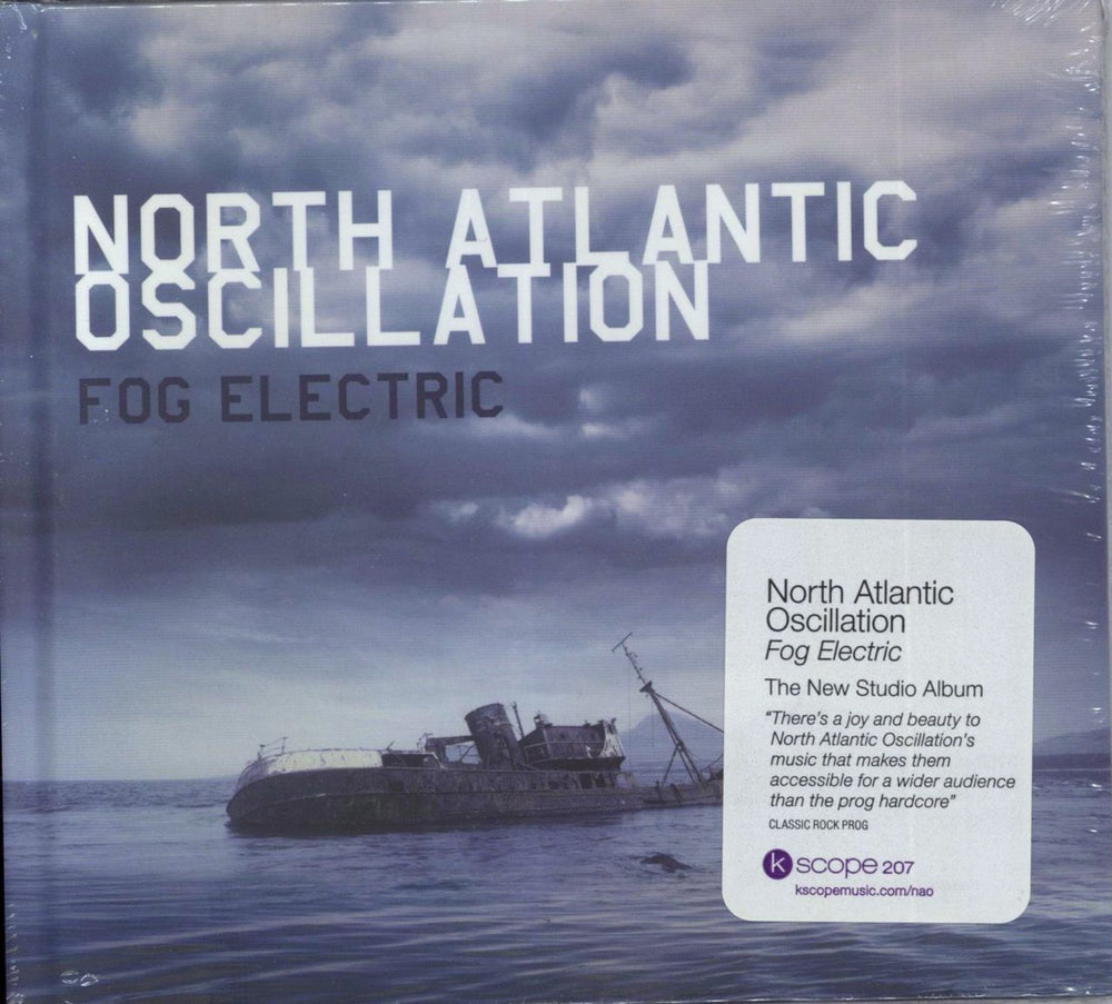 North Atlantic Oscillation Fog Electric - Sealed UK CD album (CDLP) KSCOPE207