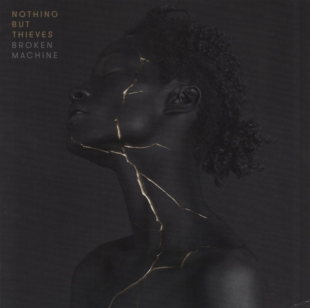 Nothing But Thieves Broken Machine - Black & White Split Vinyl UK vinyl LP album (LP record) 88985447331