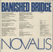 Novalis Banished Bridge German vinyl LP album (LP record)