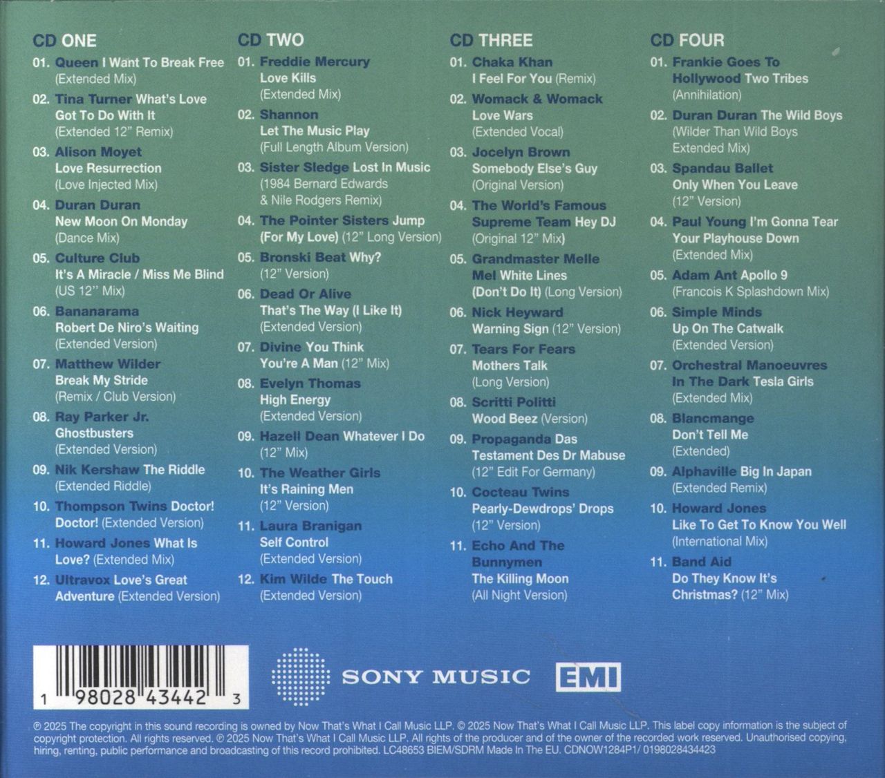 NOW THAT'S WHAT I CALL 12“80S EXTENDED Buy Now That's What I Call 12-Inch 80s: Extended / Various Online