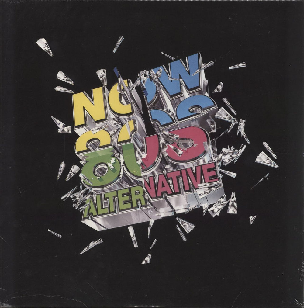 Now That's What I Call Music NOW 80s Alternative - Pink Vinyl UK 2-LP vinyl record set (Double LP Album) LPNNNOW141