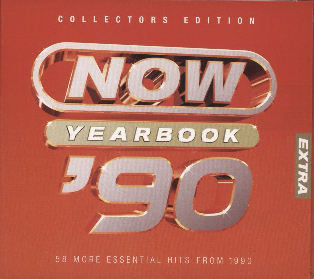 Now That's What I Call Music Now Yearbook Extra '90 (58 More Essential Hits From 1990) UK 3-CD album set (Triple CD) CDYBENOW90