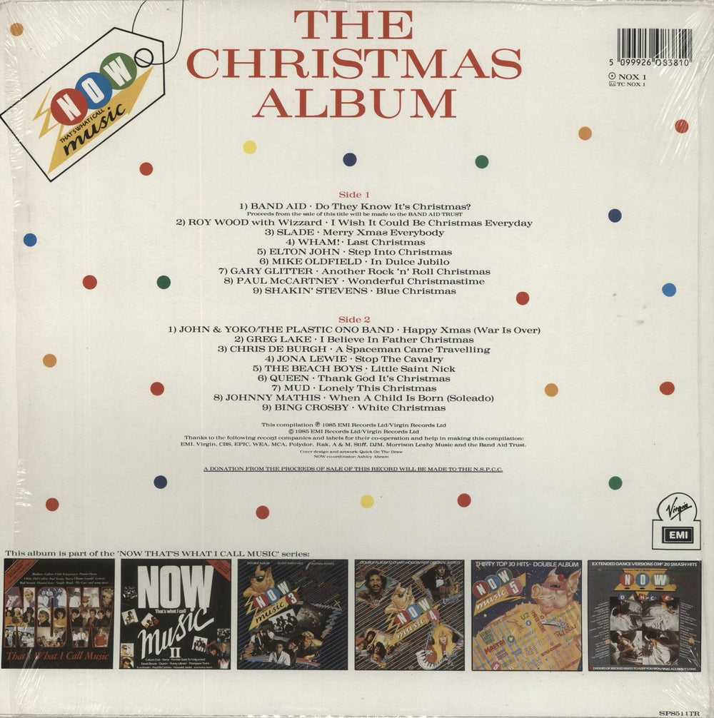 Now That's What I Call Music The Christmas Album - 1st - Shrink UK vinyl LP album (LP record) 5099926083810