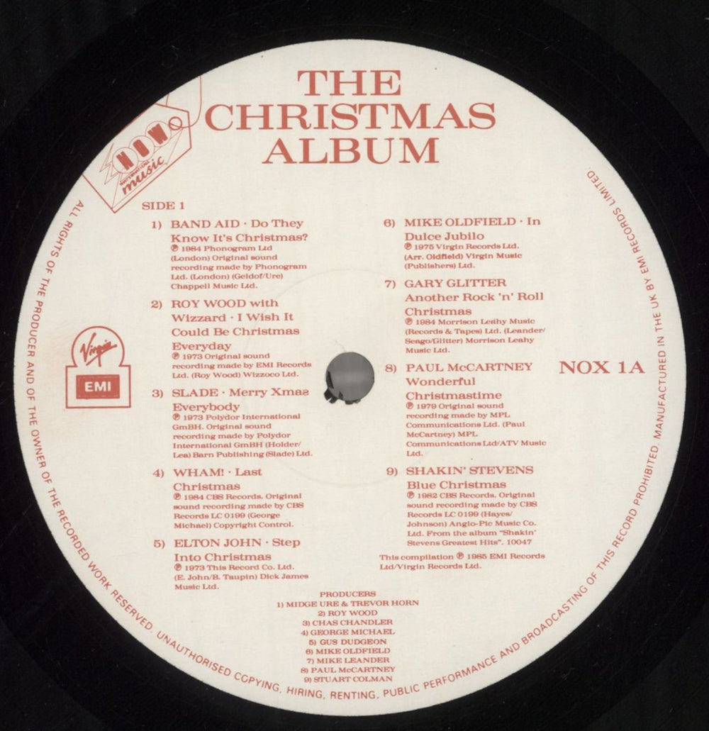 Now That's What I Call Music The Christmas Album - 1st UK vinyl LP album (LP record) N.WLPTH231665