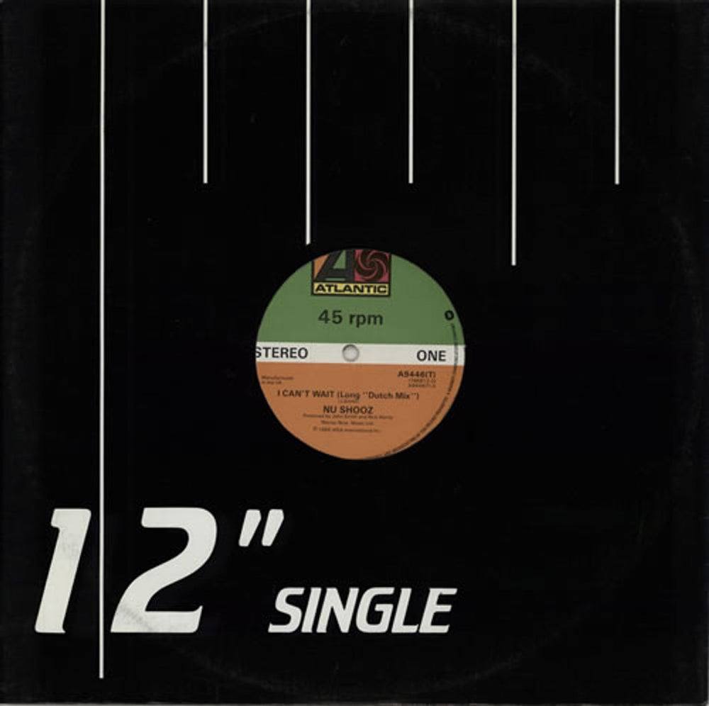 Nu Shooz I Can't Wait UK 12" vinyl single (12 inch record / Maxi-single) A9446T