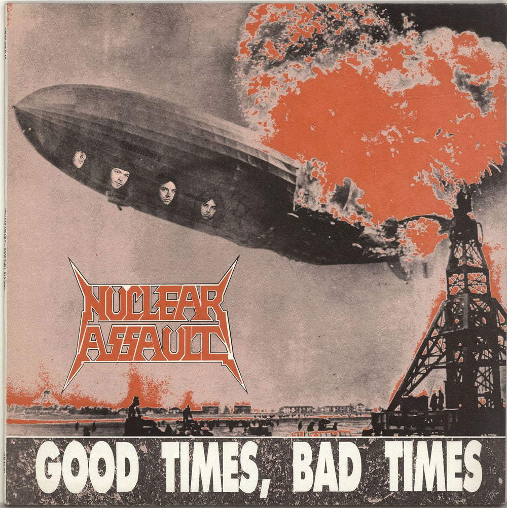 Nuclear Assault Good Times, Bad Times UK 12" vinyl single (12 inch record / Maxi-single) 12FLAG107