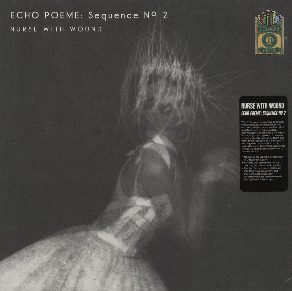 Nurse With Wound Echo Poeme: Sequence N° 2 - White Vinyl US vinyl LP album (LP record) DPRLP74