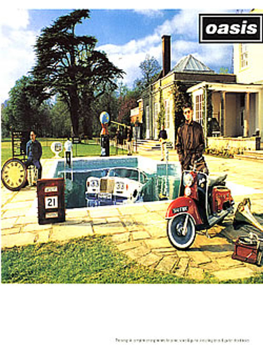 Oasis Be Here Now UK book 0-7119-7037-8