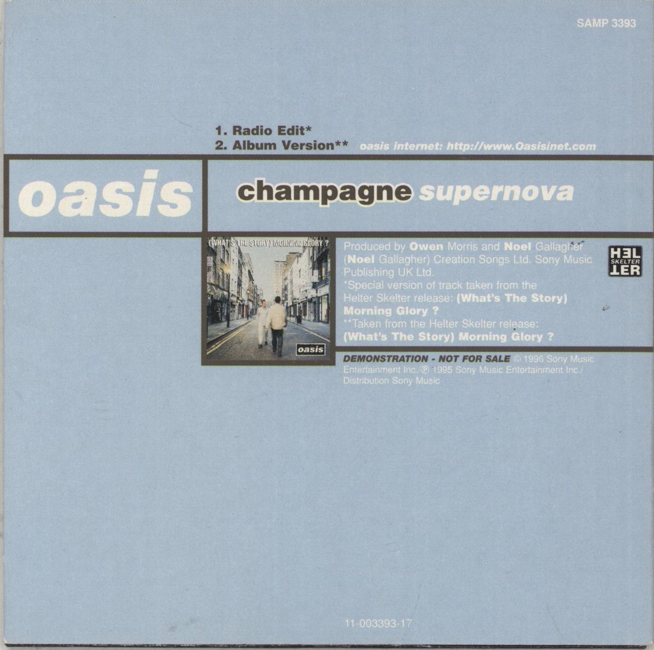 OASIS Champagne Supernova オーストラリア限定 紙ジャケ OASIS