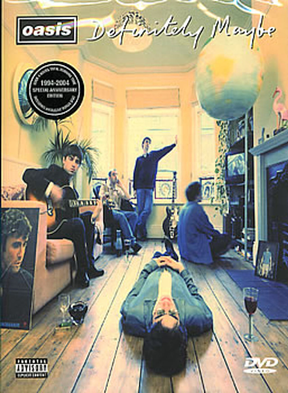 Oasis Definitely Maybe UK DVD RKIDDVD06X