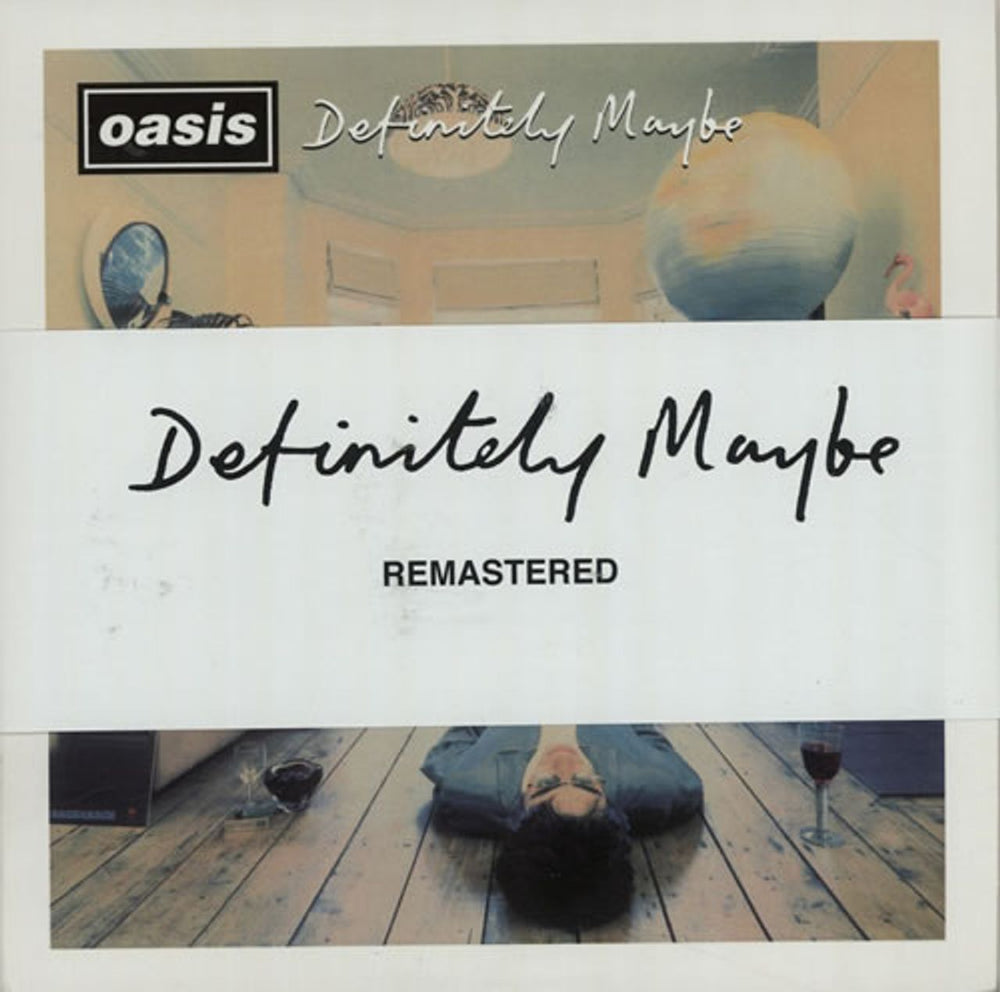 Oasis Definitely Maybe UK Promo 3-CD album set (Triple CD) RKIDCD70XP