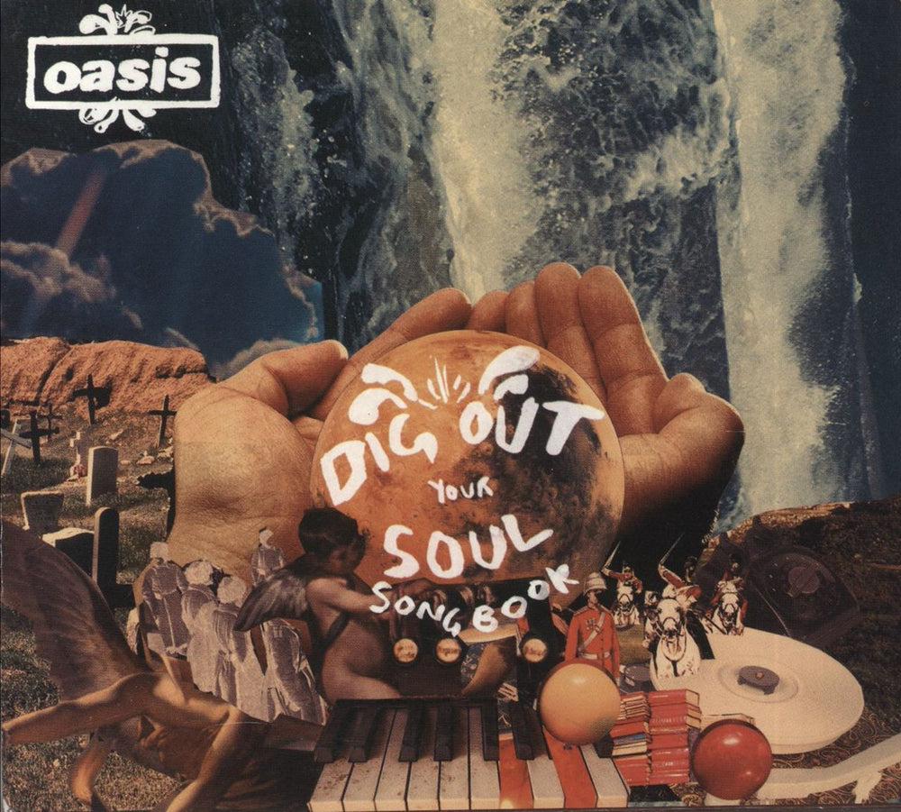 Oasis Dig Out Your Soul Songbook - CD only UK CD-ROM RKIDNMECD1