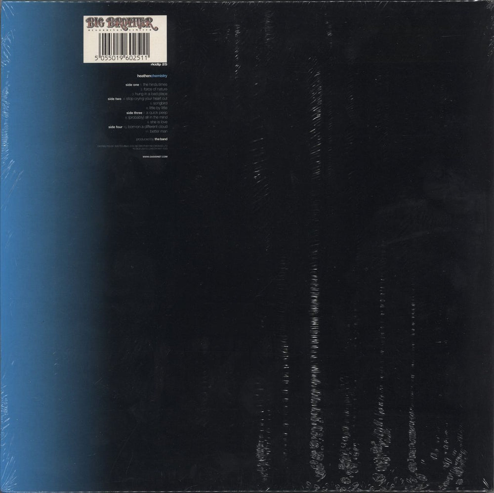 Oasis Heathen Chemistry - Sealed UK 2-LP vinyl record set (Double LP Album) 5055019602511