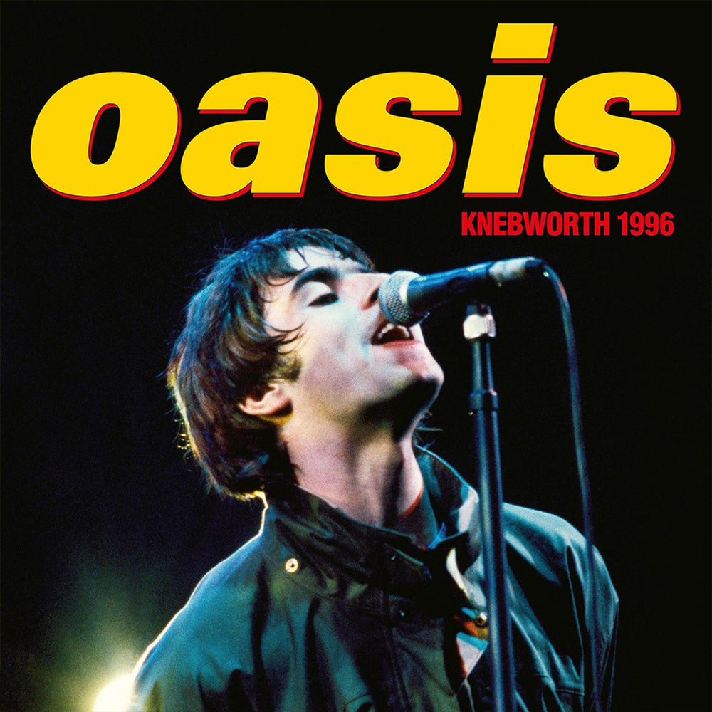 Oasis Knebworth 1996 - Sealed UK 3-LP vinyl record set (Triple LP Album) RKIDLP98