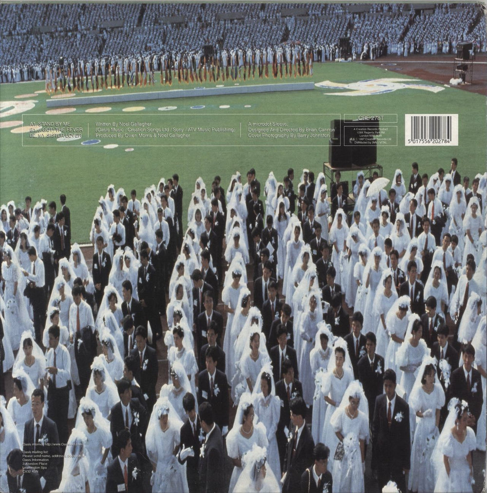 Oasis Stand By Me - EX UK 12" vinyl single (12 inch record / Maxi-single) 5017556202784