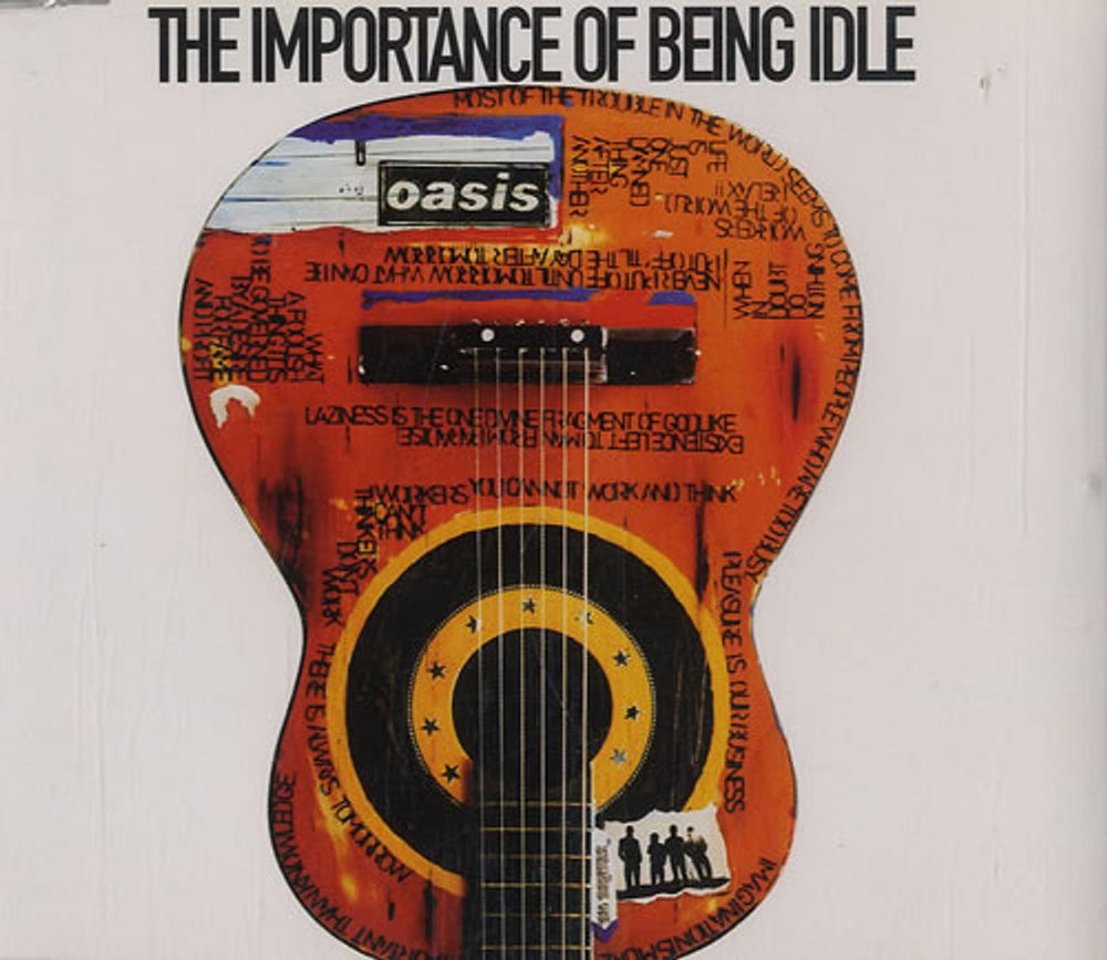 Oasis The Importance Of Being Idle UK CD single (CD5 / 5") RKIDSCD31