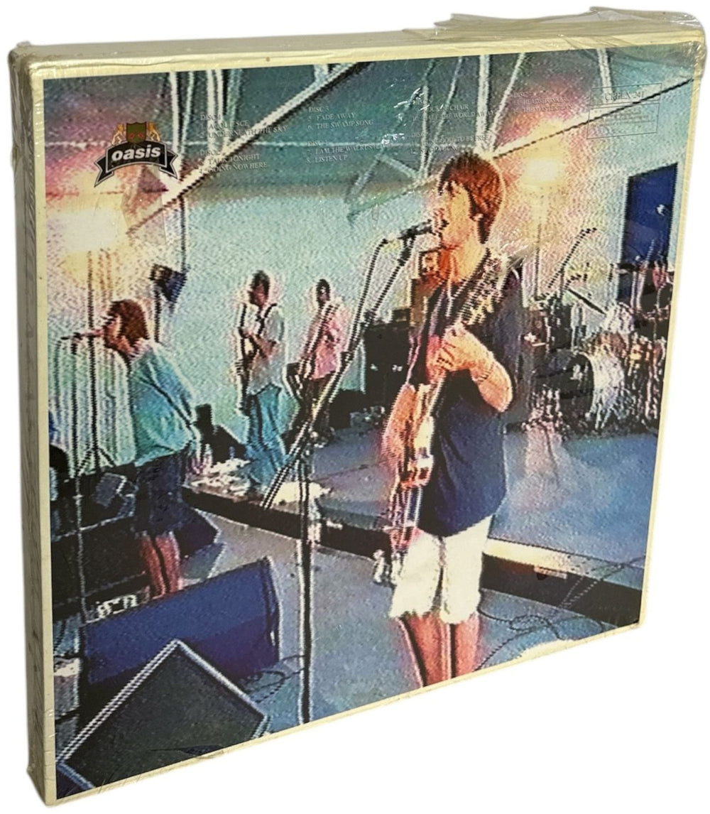Oasis The Masterplan - Sealed EX UK Promo Vinyl Box Set