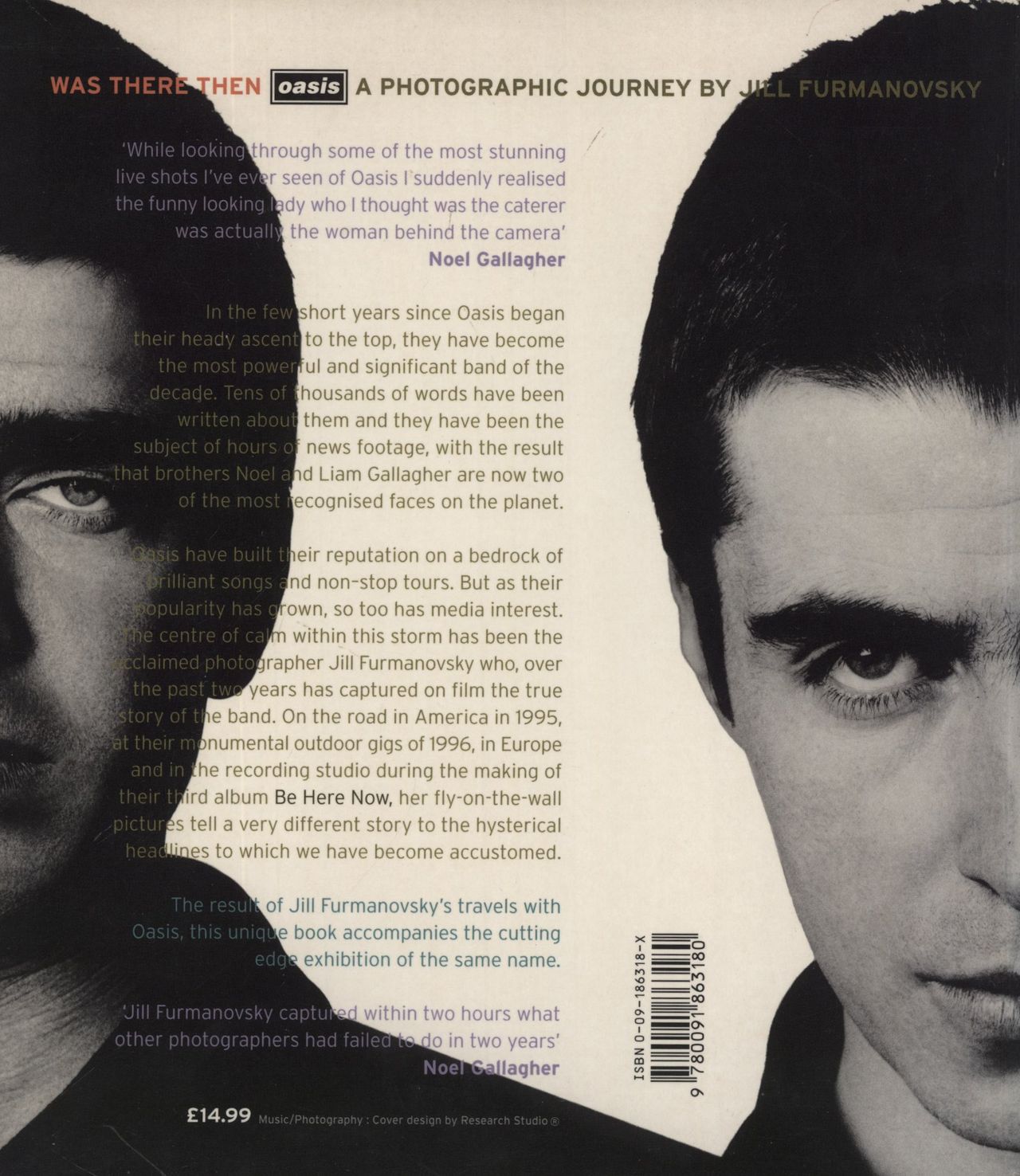 Oasis Was There Then - A Photographic Journey UK Book — RareVinyl.com
