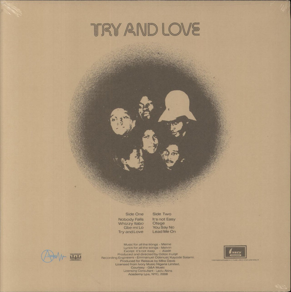 Ofege Try And Love - Sealed US vinyl LP album (LP record) 879198003007