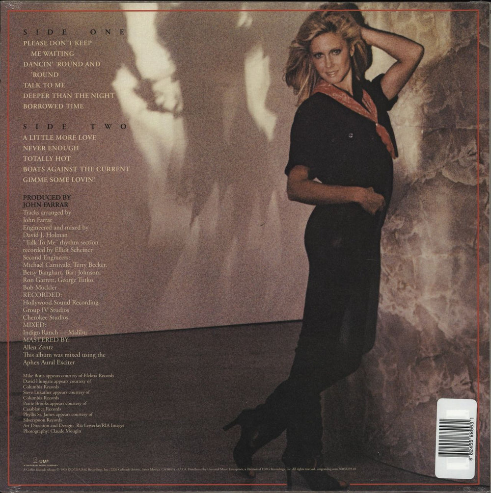 Olivia Newton John Totally Hot: 45th Anniversary - Coral Vinyl - Sealed UK vinyl LP album (LP record) 602455885531