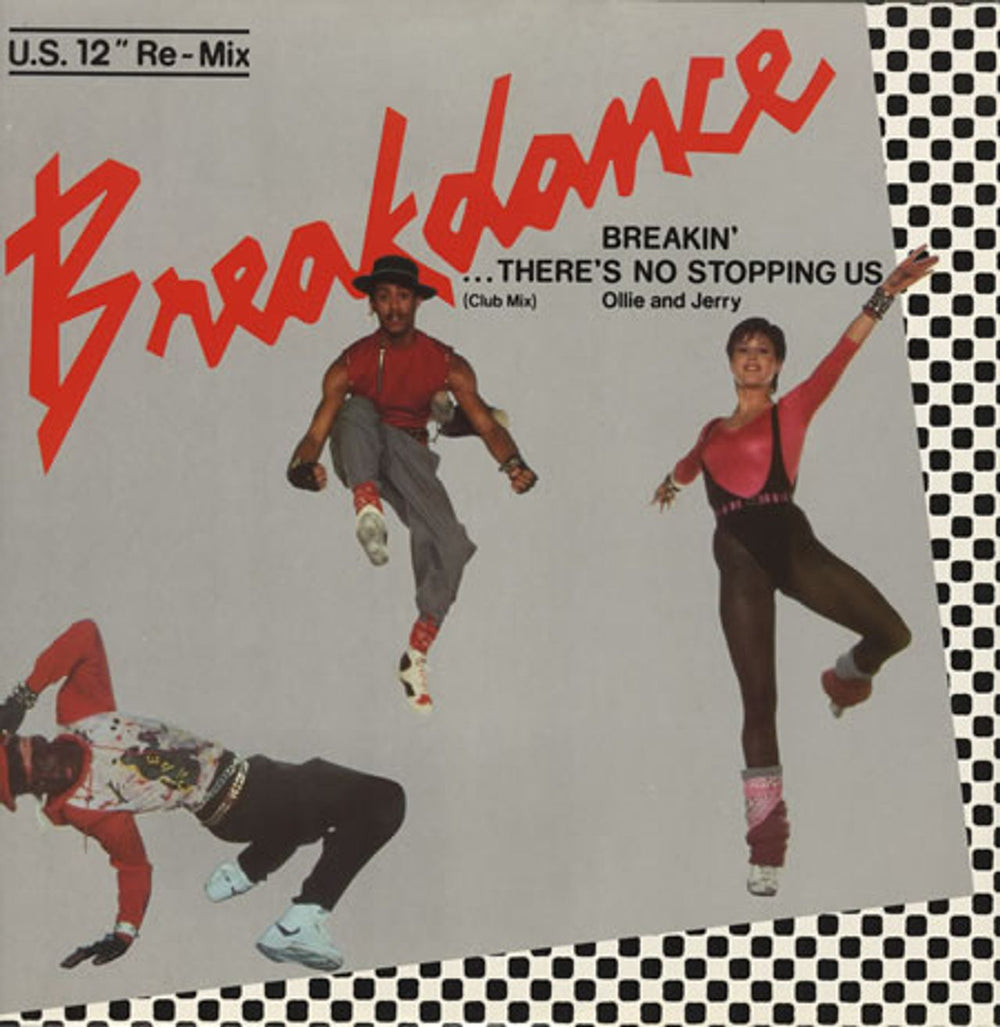 Ollie & Jerry Breakin'... There's No Stopping Us UK 12" vinyl single (12 inch record / Maxi-single) POSPX690