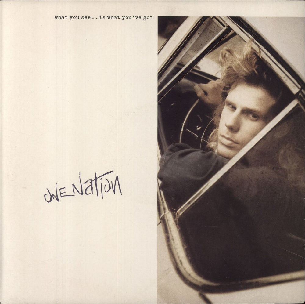 One Nation What You See...Is What You've Got UK 12" vinyl single (12 inch record / Maxi-single) EIRST112