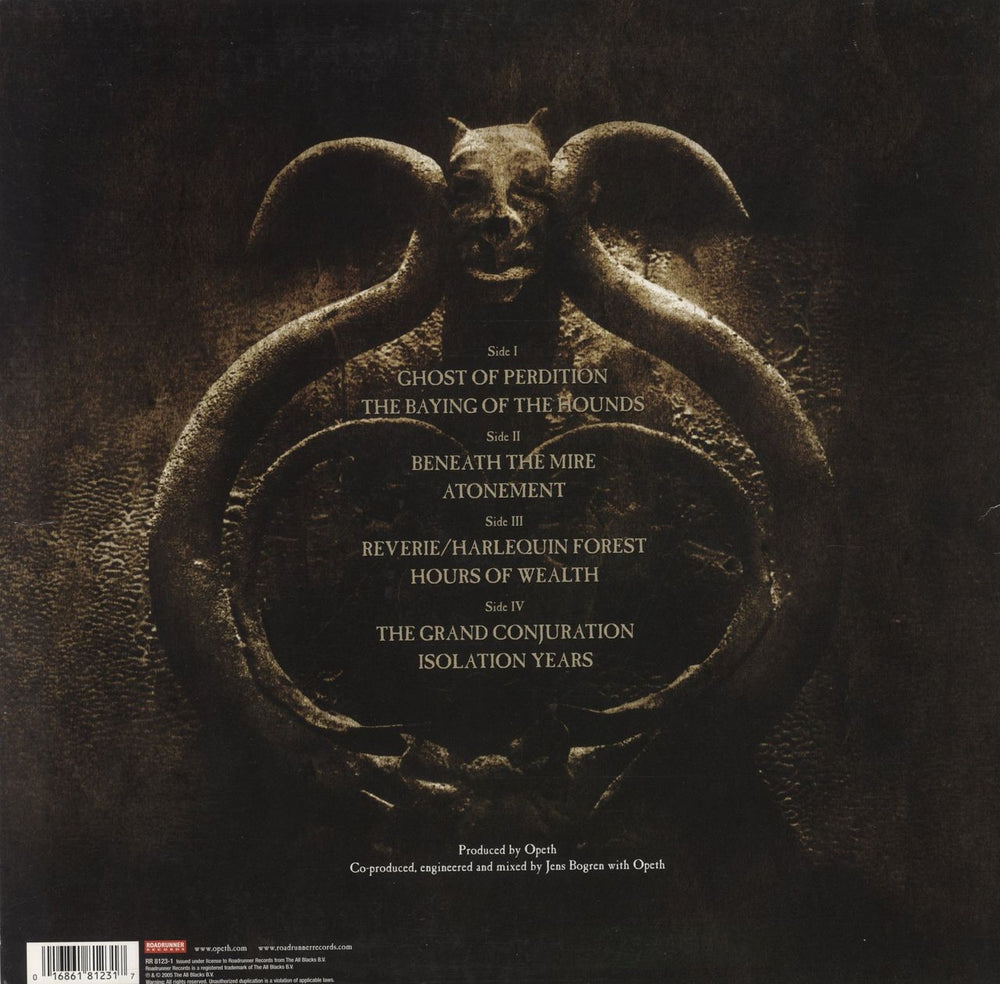 Opeth Ghost Reveries Dutch 2-LP vinyl record set (Double LP Album) 016861812317