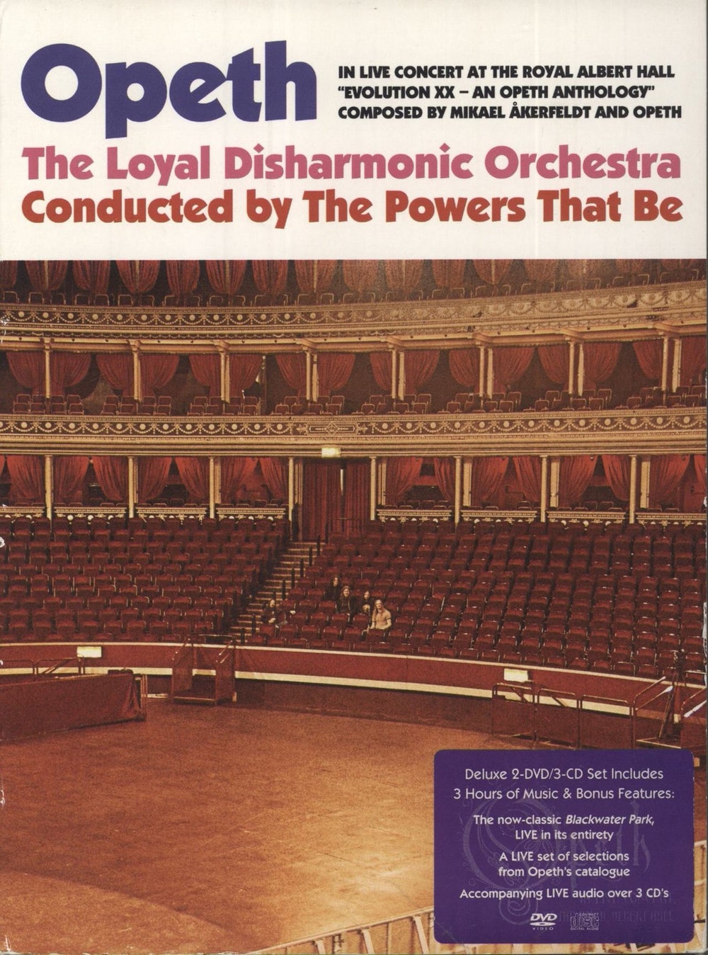 Opeth In Live Concert At The Royal Albert Hall US CD Album Box Set RR7752-5
