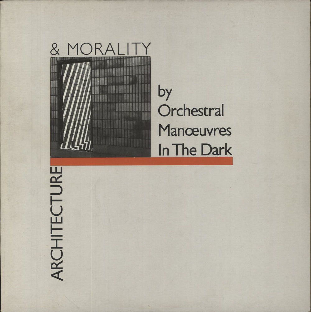 Orchestral Manoeuvres In The Dark Architecture & Morality - Grey Sleeve UK vinyl LP album (LP record) DID12