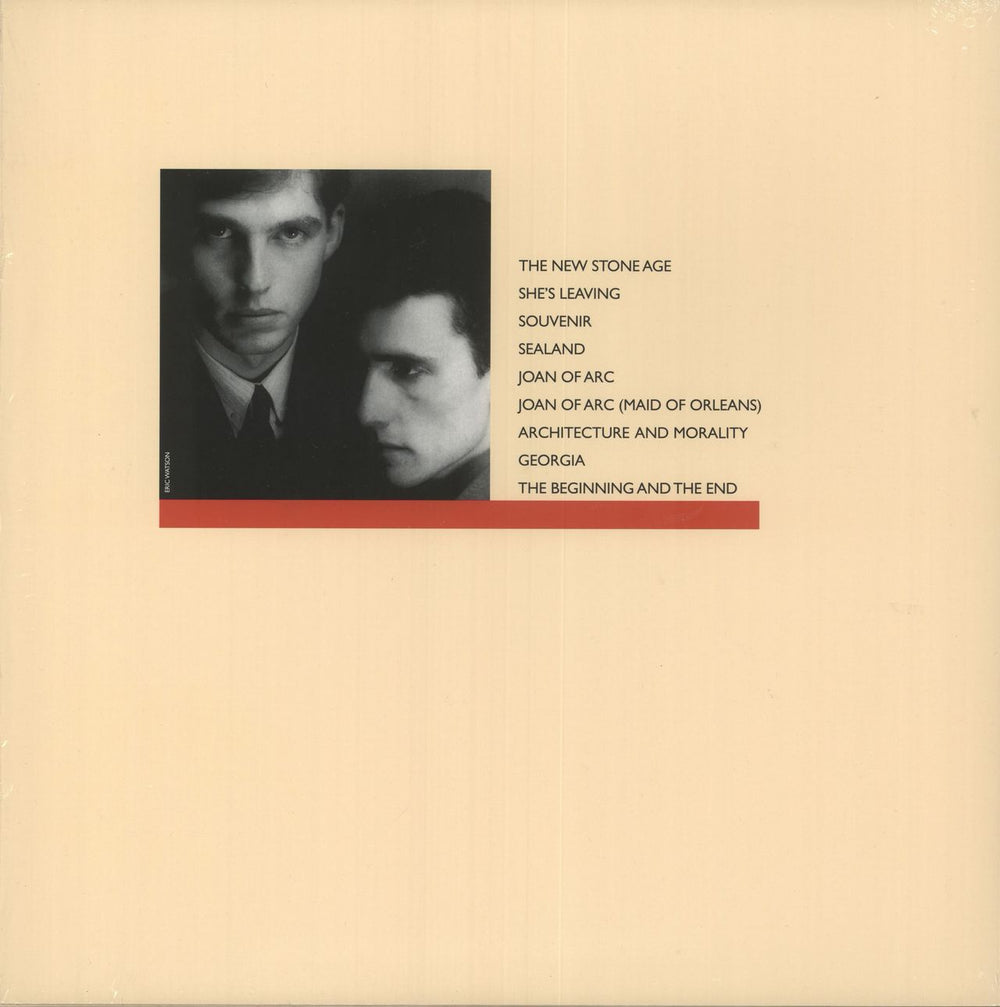 Orchestral Manoeuvres In The Dark Architecture & Morality - Half Speed - Shrink UK vinyl LP album (LP record) 602557050820