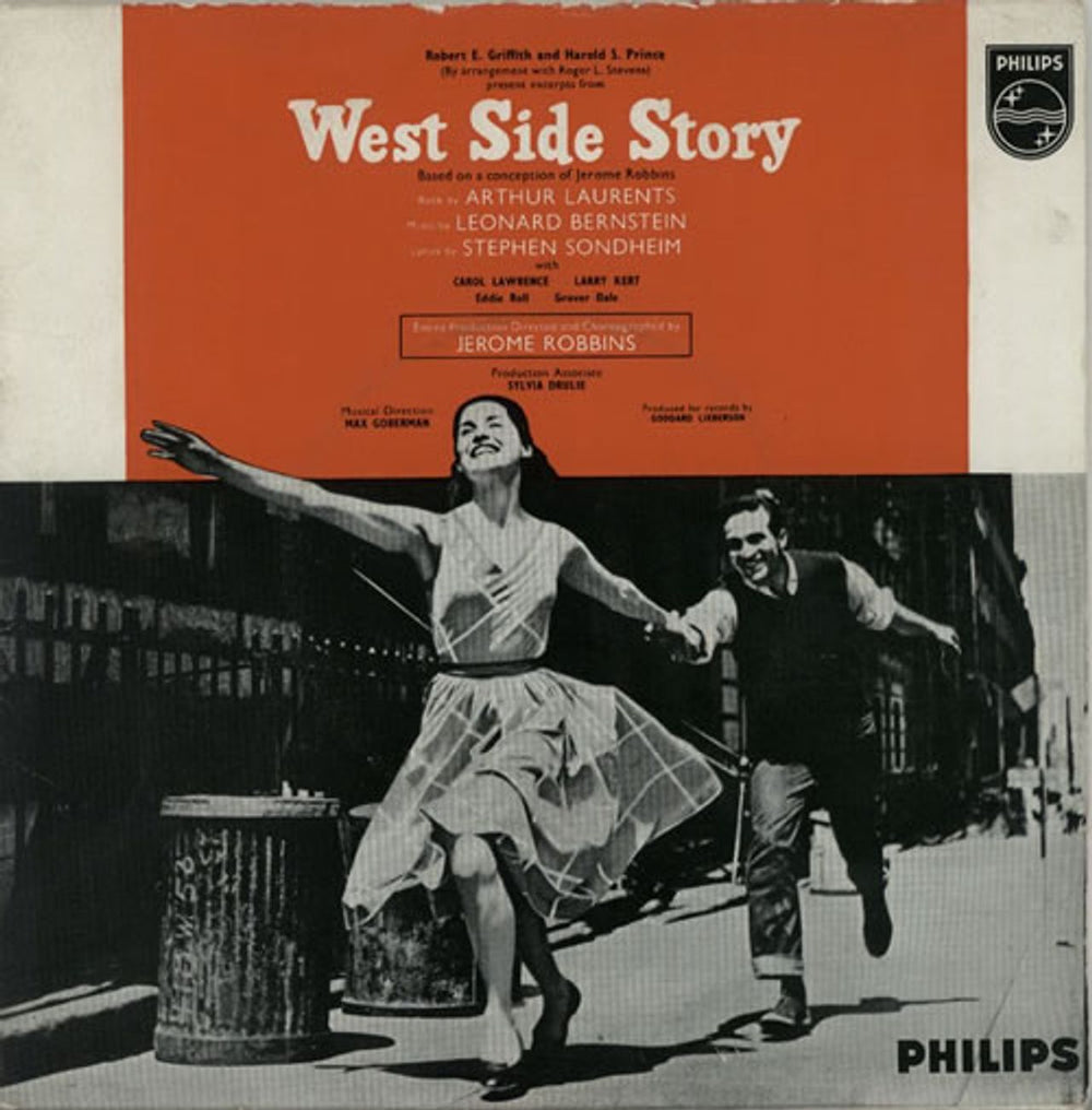 Original Cast Recording Excerpts From West Side Story No. 1 UK 7" vinyl single (7 inch record / 45) BBE.12243