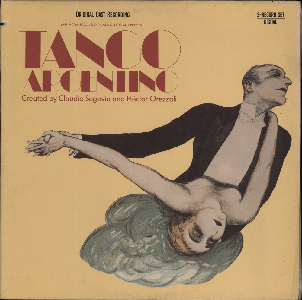 Original Cast Recording Tango Argentino US 2-LP vinyl record set (Double LP Album) 781636-1