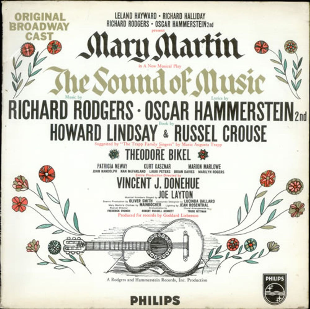 Original Cast Recording The Sound Of Music UK vinyl LP album (LP record) ABL3370