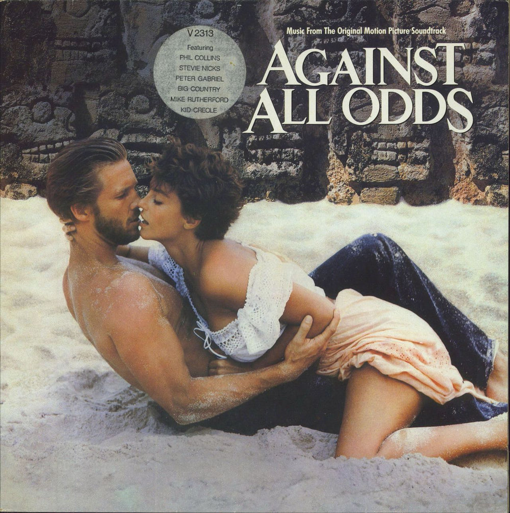 Original Soundtrack Against All Odds - EX UK vinyl LP album (LP record) V2313