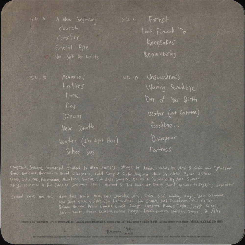 Original Soundtrack Captain Fantastic - Milky Clear Vinyl UK 2-LP vinyl record set (Double LP Album)