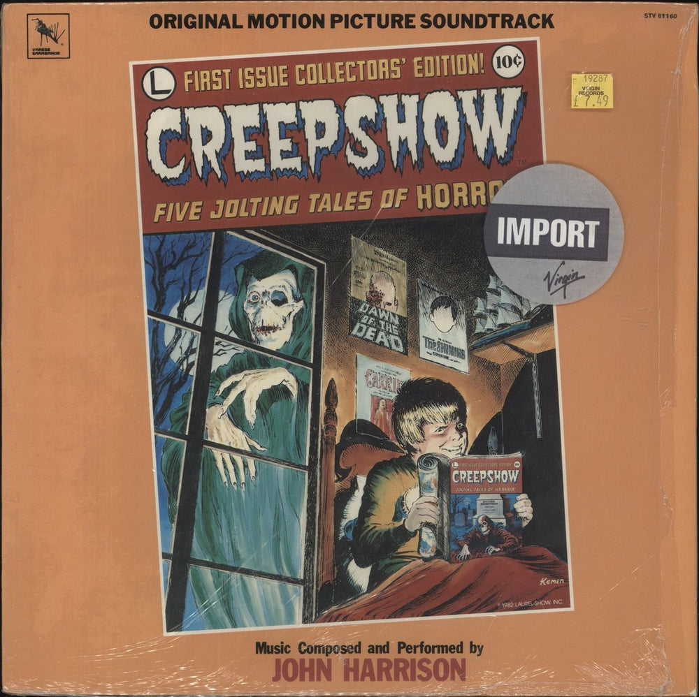 Original Soundtrack Creepshow - Shrink US vinyl LP album (LP record) STV81160