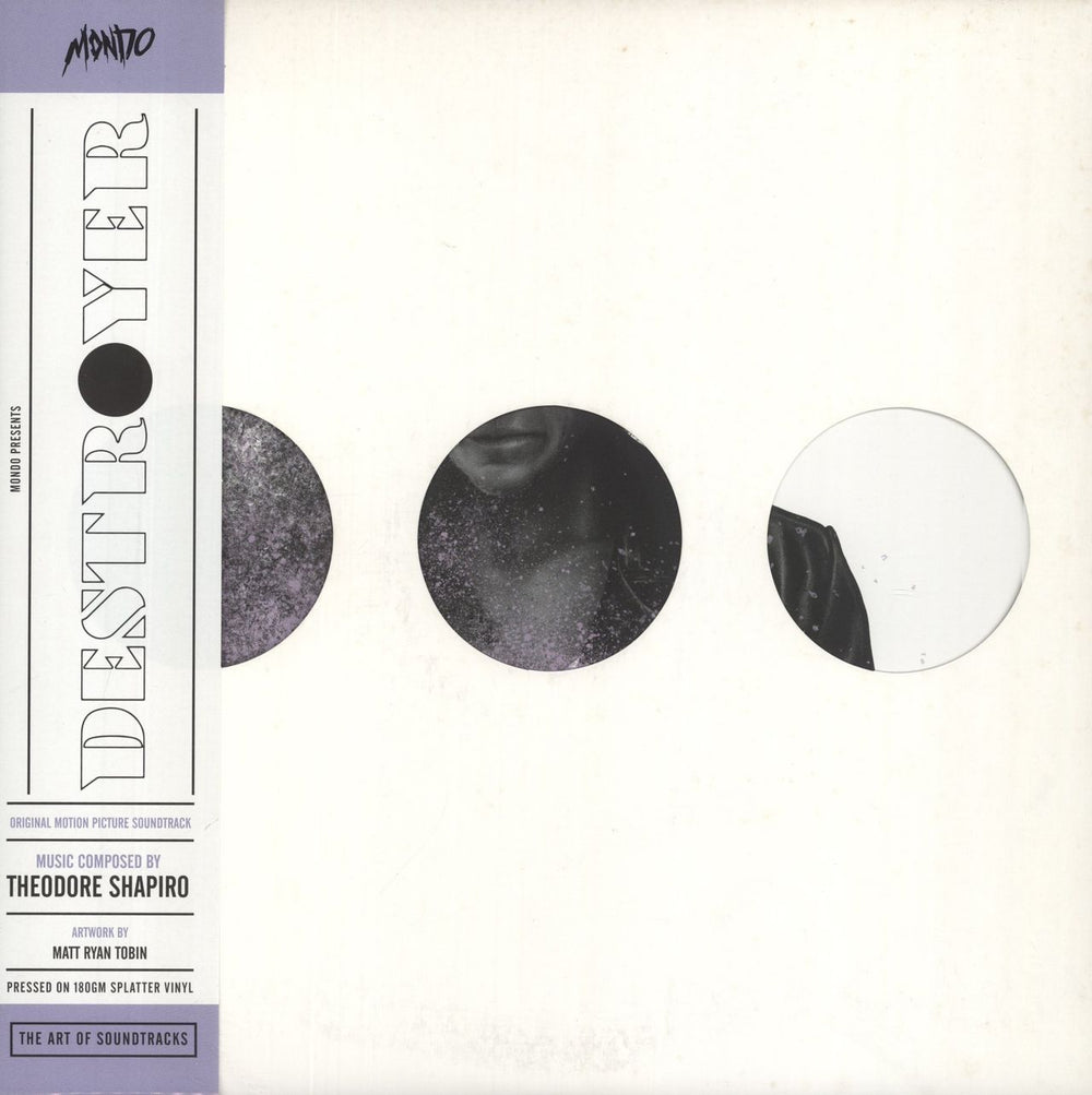 Original Soundtrack Destroyer - Clear with Purple Splatter Vinyl US vinyl LP album (LP record) MOND-187
