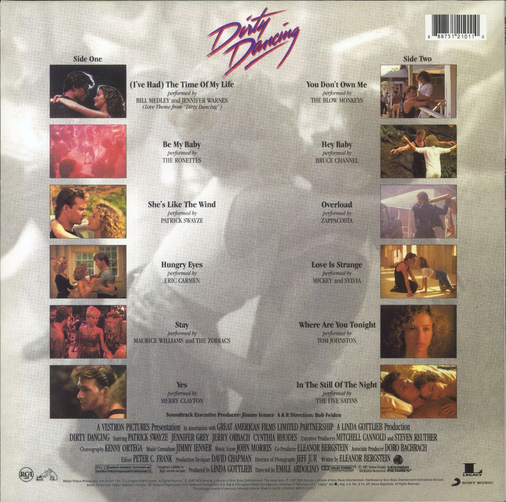 Original Soundtrack Dirty Dancing - 180gm German vinyl LP album (LP record) 888751210110