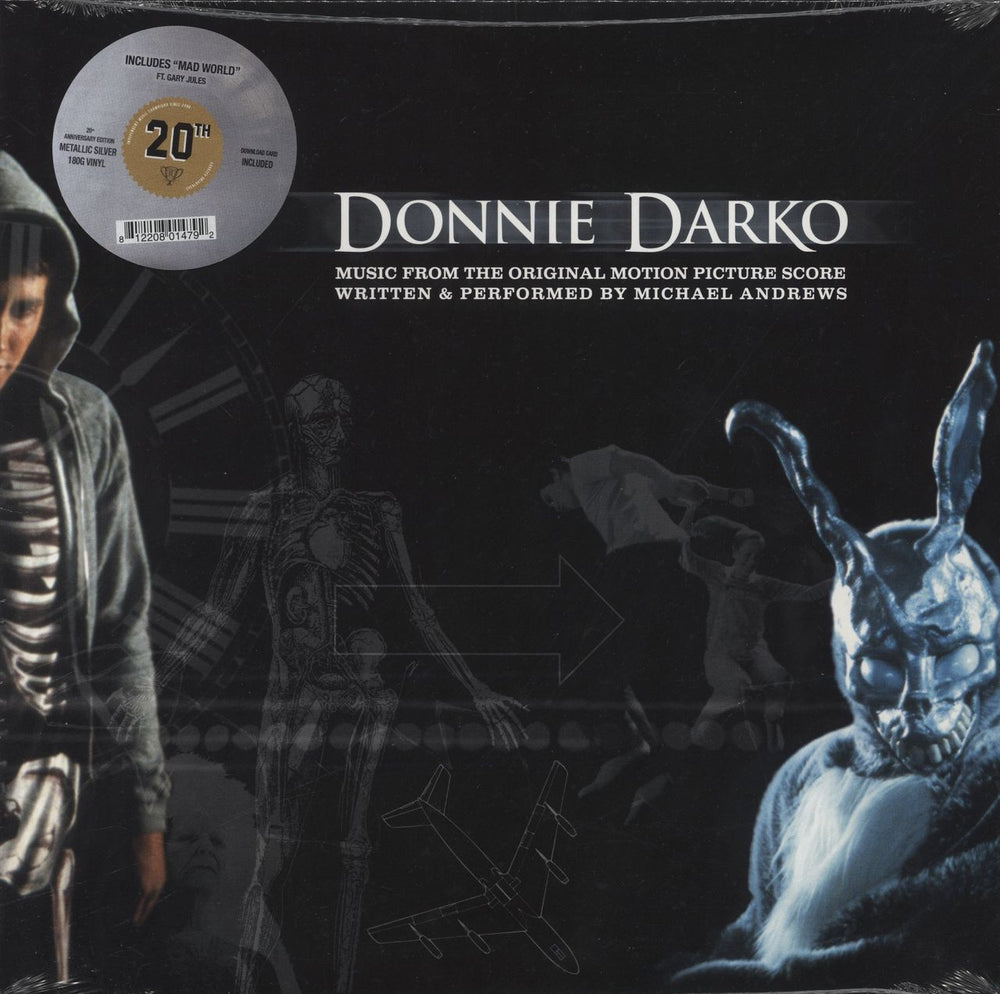 Original Soundtrack Donnie Darko - 180g Metallic Silver Vinyl - Sealed UK vinyl LP album (LP record) EVE003