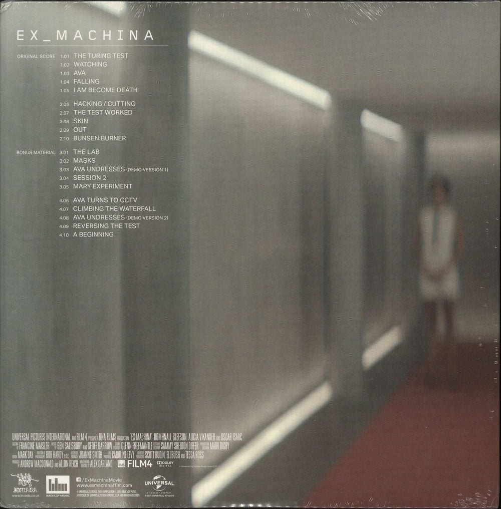 Original Soundtrack Ex_Machina - Sealed - 180g UK 2-LP vinyl record set (Double LP Album) 5055869510912