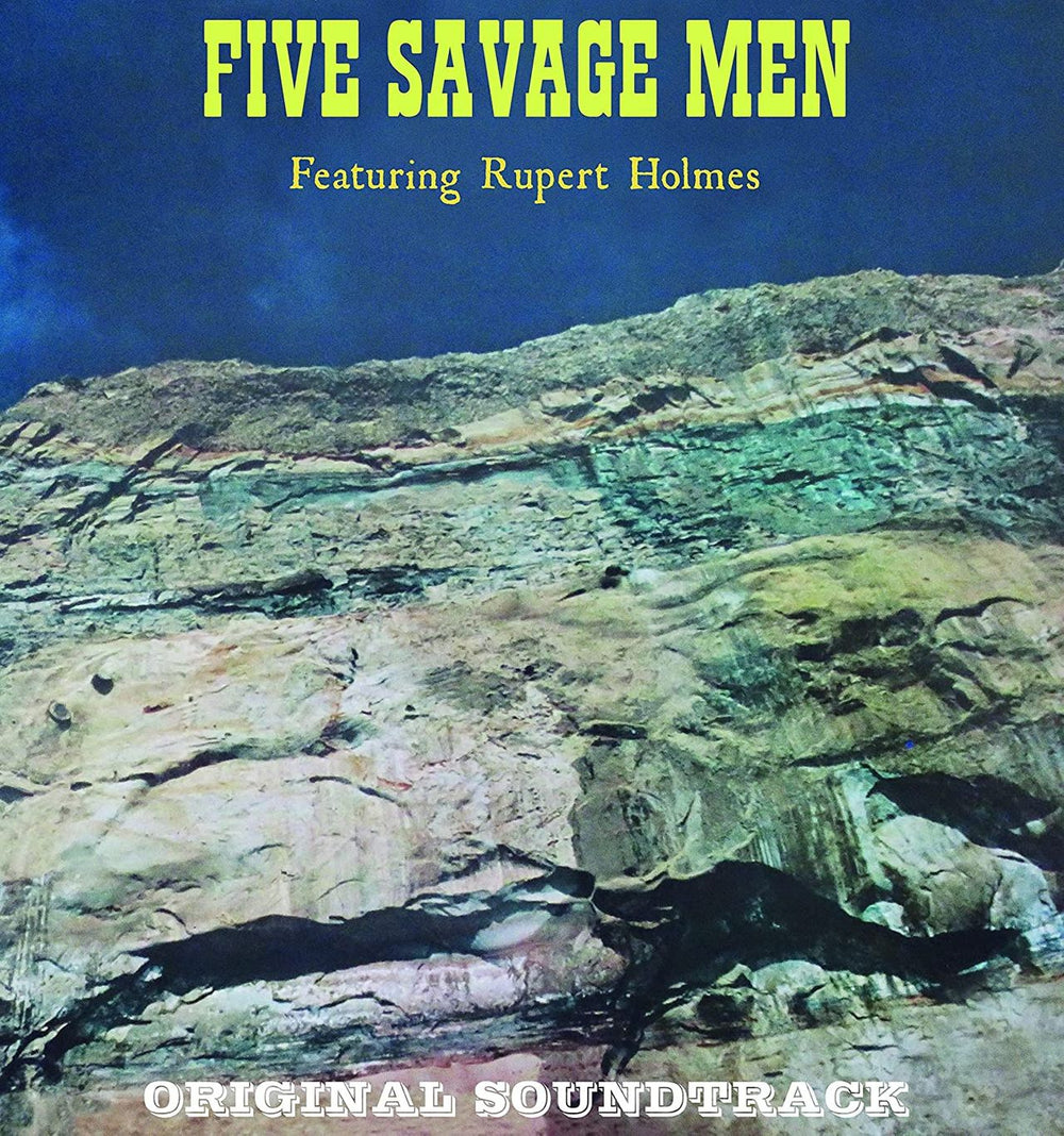 Original Soundtrack Five Savage Men - Blue Vinyl - Sealed UK vinyl LP album (LP record) RMLP3191LE