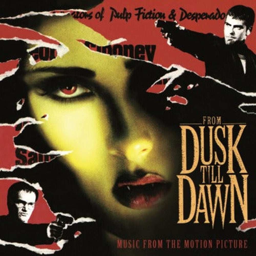 Original Soundtrack From Dusk Till Dawn - 180 Gram Black Vinyl + Poster UK vinyl LP album (LP record) MOVLP433